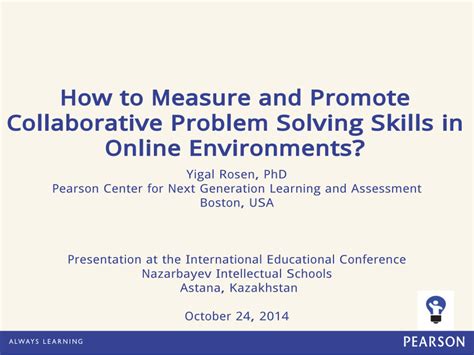 Image result for Collaborative Problem Solving Cognitive Thinking Skills