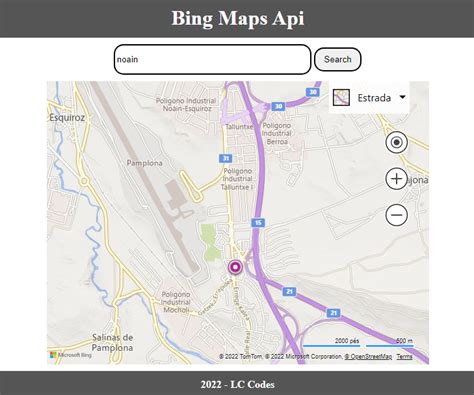 Toradh íomhá ar Bing Maps API Pricing