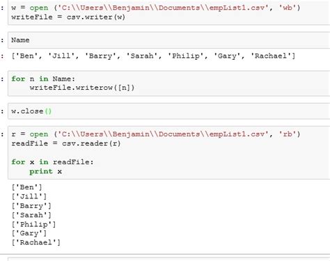 Toradh íomhá ar CSV File Opration in Python