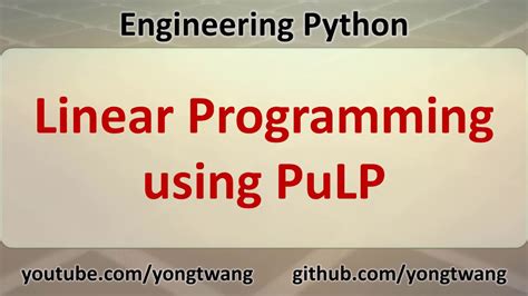 Linear Programming Python に対する画像結果