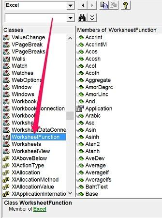 Worksheetfunction に対する画像結果