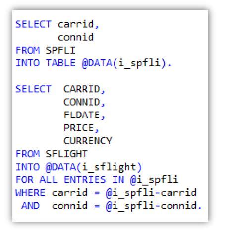Image result for ABAP New Select Syntax