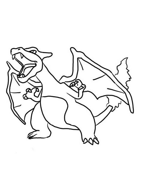 Image result for Charizard Evolution Coloring Page