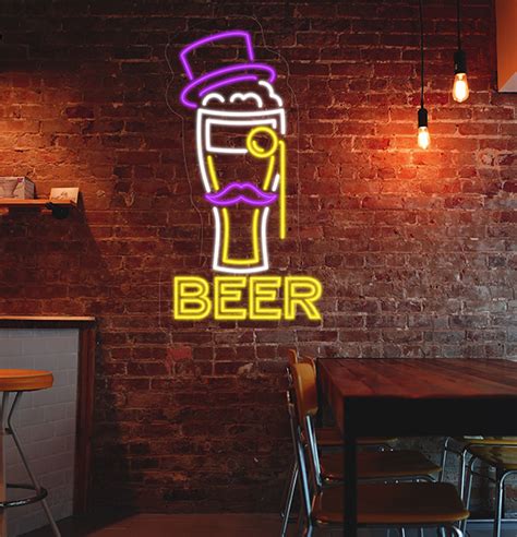 Image result for Neon Sign Design Beer
