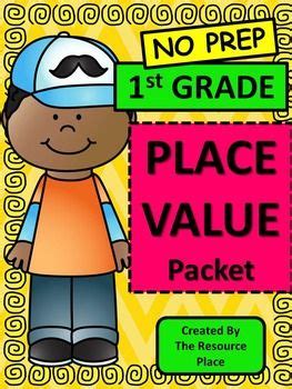 Afbeeldingsresultaten voor First Grade Place Value Packet