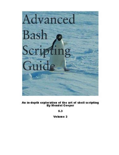 Image result for Bash Advanced Scripting Guide