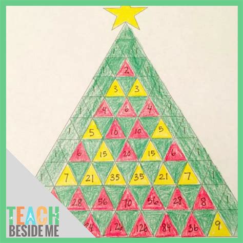 Afbeeldingsresultaten voor Christmas Tree Triangle Activity