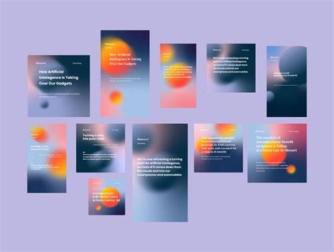 Image result for Simple Templates for Social Media Posts Gradient Background