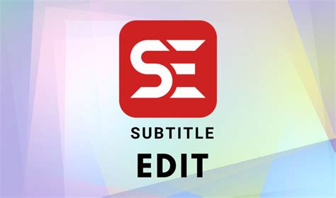Image result for Edit Subtitle Program