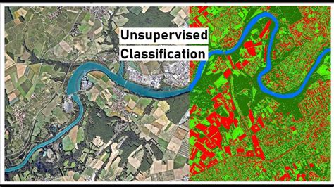 Toradh íomhá ar ISO Cluster Unsupervised Classification