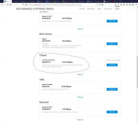 Toradh íomhá ar Current Chipset Driver