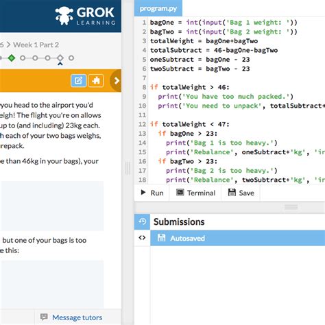 Toradh íomhá ar Grok Learning Module 5 Answers