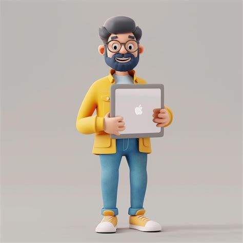 Image result for 3D Image of a Man Using Internet