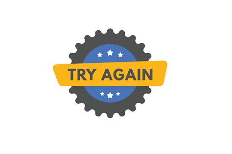 Image result for Message UI Error with Try Again Button
