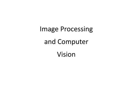 Image result for Computer Visio and Image Processing Image