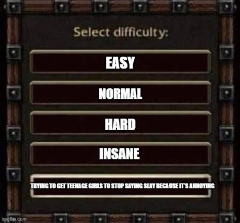 Image result for Normal Diffulyu Meme