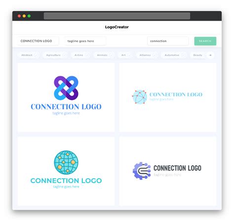 Toradh íomhá ar Roto Connection Logo Design