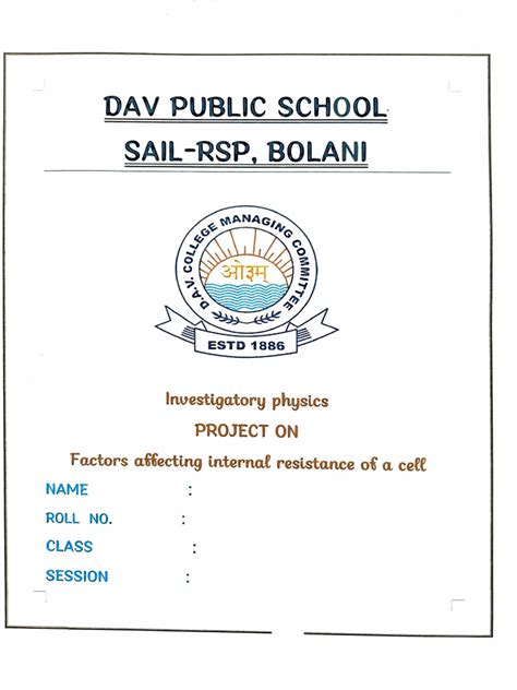 Image result for Reaserch Project Format