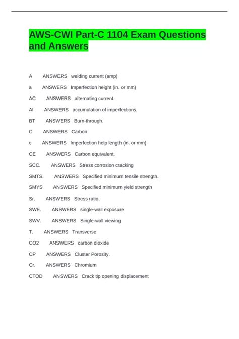 Image result for Test for AWS CWI