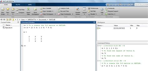 Image result for How to Make a Matrix in MATLAB