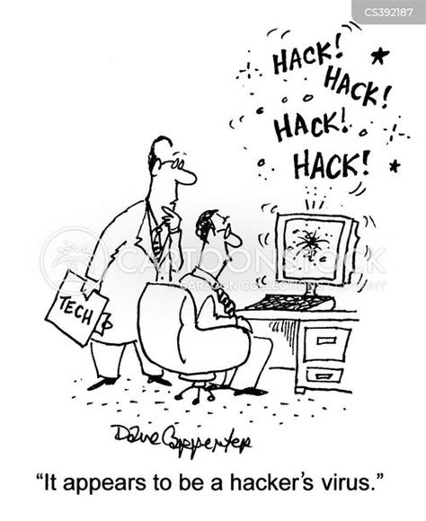Computer Hacker Cartoons and Comics - funny pictures from CartoonStock
