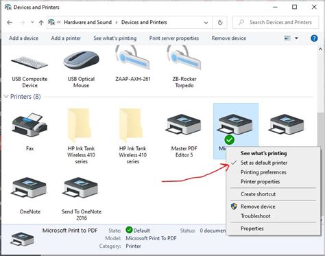Image result for Windows Printer Default Setting
