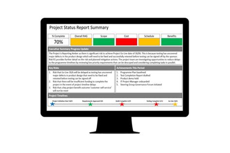 Image result for Project Status Report Key Items
