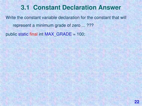 Constant Variable Declaring in Java に対する画像結果