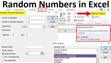 Image result for Excel Random Number Generation