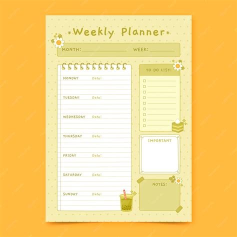 Hand Drawn Weekly Worksheet に対する画像結果