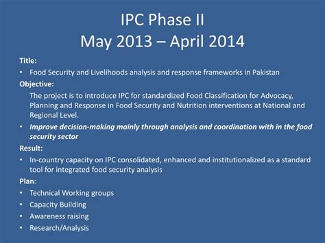 Image result for Integrated Food Security Phase Classification
