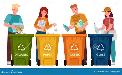Image result for Garbage Sorting Vector