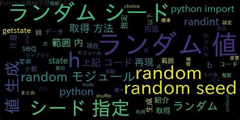 Random Range Python に対する画像結果