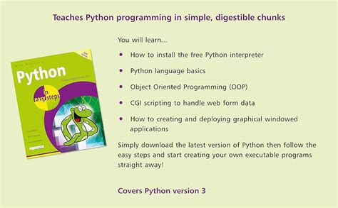 Toradh íomhá ar Python Coding in Easy Steps