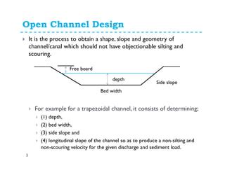 Image result for Trapezoidal Channel Design Drawing