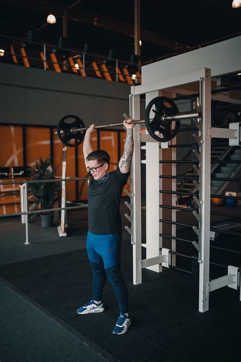 Image result for Barbell Overhead