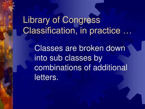 Toradh íomhá ar Library of Congress Classification System