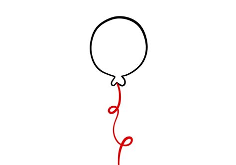 Image result for Realistic Balloon String Drawing