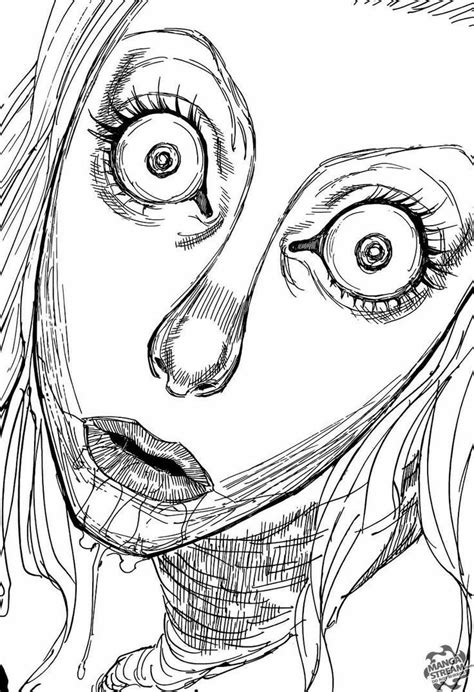 Image result for Fawn Drawing Creepy