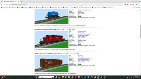 Model Railway Simulator に対する画像結果