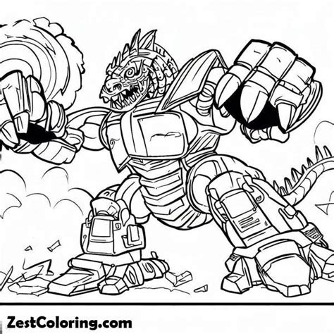 Image result for Robot Godzilla Coloring Pages Printable