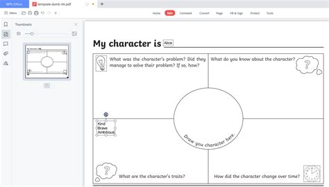 Image result for Character Worksheet Writing