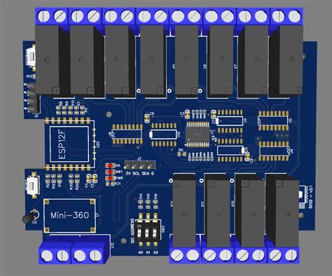 Example PCB Relay Circuits に対する画像結果