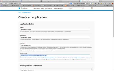 Image result for Twitter Developer Account Creation Sample Screenshot