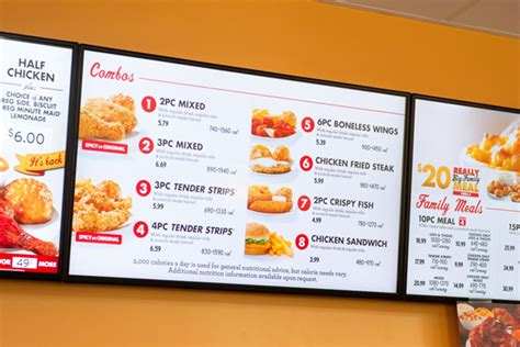 Afbeeldingsresultaten voor Digital Menu Board Examples