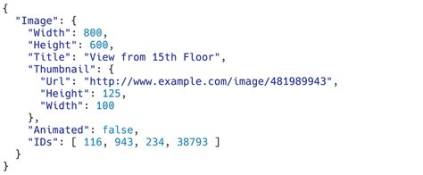 Image result for JSON Doc Sample
