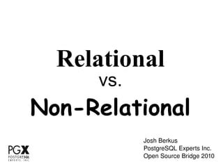 Toradh íomhá ar Open Source Relational Database and Non