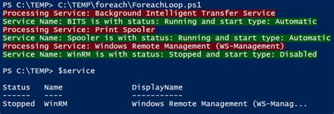 Toradh íomhá ar How to Create for Each in PowerShell