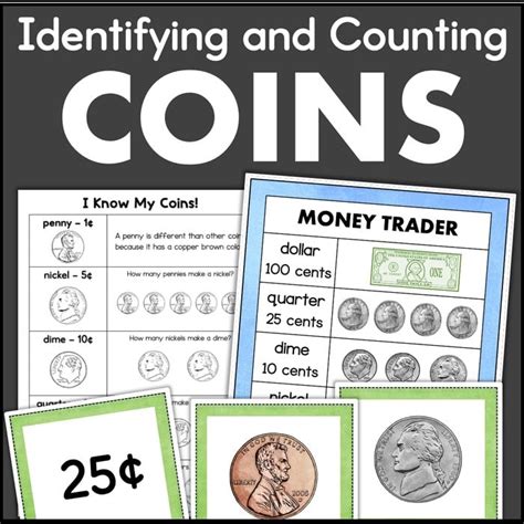 Identifying Money Worksheets Printable に対する画像結果
