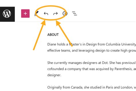 Afbeeldingsresultaten voor Undo New WordPress Page